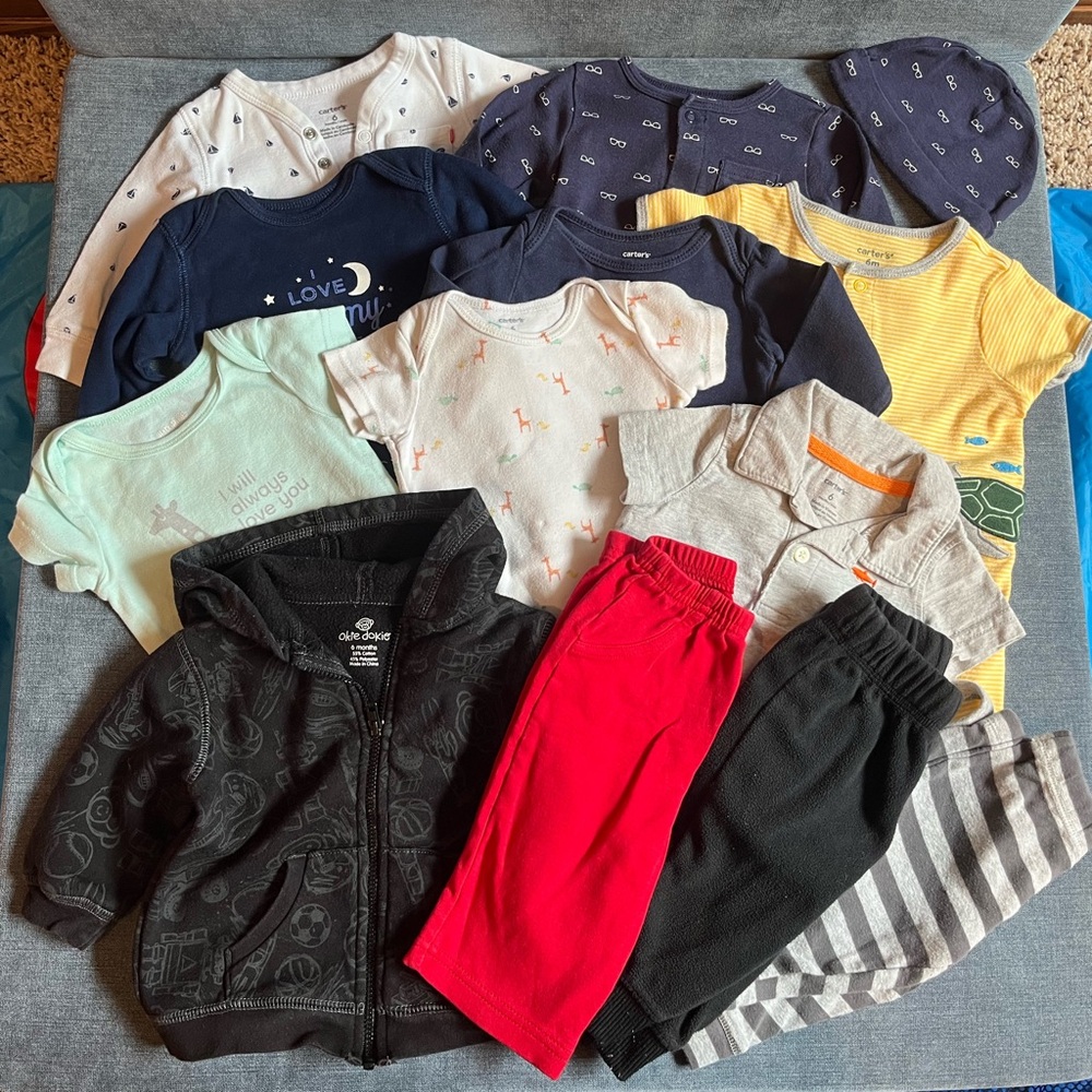 Carter’s Baby Boy’s 6 Month Bundle